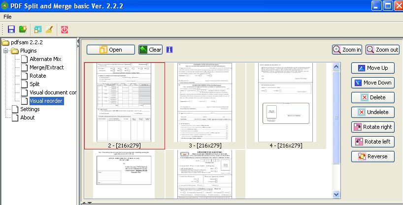برنامج "PDFsam" المجاني لدمج و فصل ملفات PDF زووم على التقنية Zoomtaqnia