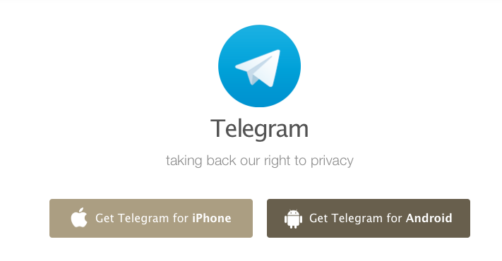 تطبيق التراسل الفوري Telegram