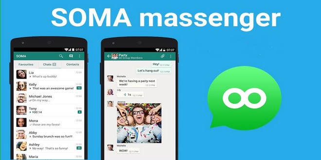 مكالمات فيديو مجانية مع تطبيق SOMA