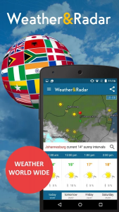 حالة الطقس على هاتفك مع تطبيق Weather & Radar