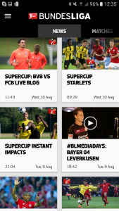 تابع كل أخبار الدوري الألماني مع تطبيق Bundesliga