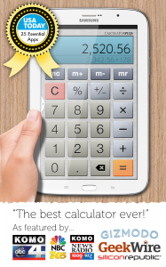 تطبيق Calculator Plus Free يعطيك كل خيارات الحساب التي تحتاجها في هاتفك