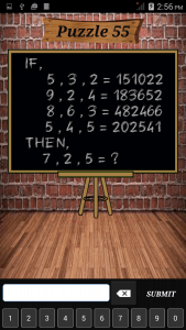 لعبة Math Puzzles تقدم لك الكثير من ألغاز الرياضيات المميزة