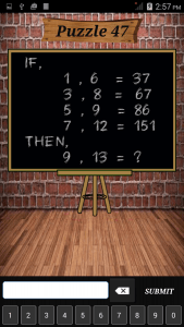 لعبة Math Puzzles تقدم لك الكثير من ألغاز الرياضيات المميزة