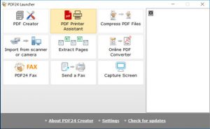 برنامج PDF24 لتحويل ما تريده من مستندات أو صور الى ملفات PDF