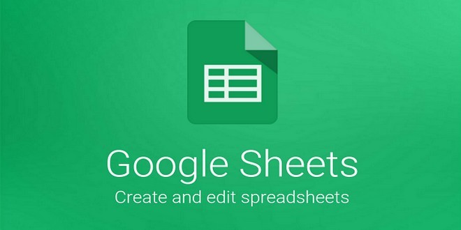 تطبيق Google Sheets الرائع من جوجل لإنشاء وتعديل جداول البيانات